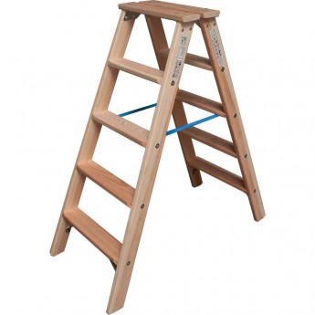 Деревянная стремянка KRAUSE STABILO 2х5 ступеней Деревянная стремянка KRAUSE STABILO 2х5 ступеней
