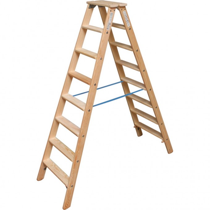 Деревянная стремянка KRAUSE STABILO PROFESSIONAL 2х8 ступеней 818454 Деревянная стремянка KRAUSE STABILO PROFESSIONAL 2х8 ступеней 818454