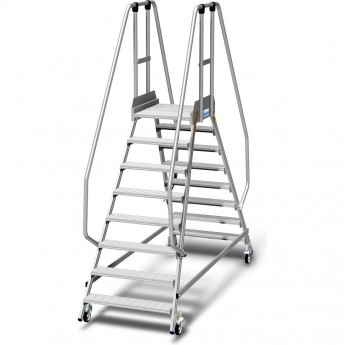 Лестница - платформа KRAUSE STABILO двухсторонняя, ограждение 1,1 м, 8 ступеней Лестница - платформа KRAUSE STABILO двухсторонняя, ограждение 1,1 м, 8 ступеней