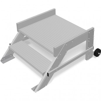 Передвижной трап-помост KRAUSE ширина 800 мм, 2 ступени Передвижной трап-помост KRAUSE ширина 800 мм, 2 ступени