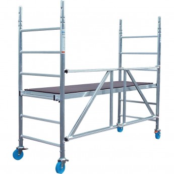 Передвижные складывающиеся подмости 7.8 м KRAUSE MONTO PROTEC XS 920058 Передвижные складывающиеся подмости 7.8 м KRAUSE MONTO PROTEC XS 920058