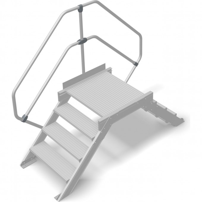 Переход с платформой KRAUSE STABILO , 4 ступени 800 мм 45° 826237 Переход с платформой KRAUSE STABILO , 4 ступени 800 мм 45° 826237