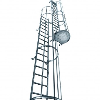 Стационарная лестница для зданий KRAUSE STABILO, сталь, 10,64 м для лиц без опыта Стационарная лестница для зданий KRAUSE STABILO, сталь, 10,64 м для лиц без опыта