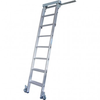 Стеллажная лестница KRAUSE STABILO для Т- шины 7 ступеней Стеллажная лестница KRAUSE STABILO для Т- шины 7 ступеней