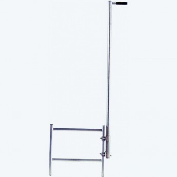 Стойка-поручень KRAUSE 816467 с одностор ручкой, крепление к боковине, оцинк сталь Стойка-поручень KRAUSE 816467 с одностор ручкой, крепление к боковине, оцинк сталь