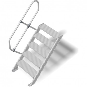 Трап стационарный KRAUSE 5 ступеней, ширина 800 мм 60° Трап стационарный KRAUSE 5 ступеней, ширина 800 мм 60°