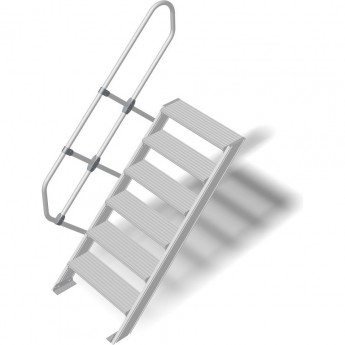 Трап стационарный KRAUSE 6 ступеней, ширина 800 мм 45° Трап стационарный KRAUSE 6 ступеней, ширина 800 мм 45°