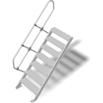 Трап стационарный KRAUSE 7 ступеней, ширина 800 мм 60° Трап стационарный KRAUSE 7 ступеней, ширина 800 мм 60°