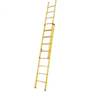 Выдвижная лестница KRAUSE из пластмассы, 2 х 12 перекладин Выдвижная лестница KRAUSE из пластмассы, 2 х 12 перекладин