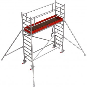 Вышка-тура KRAUSE STABILO 748041 серия 1000 2,5х0,75 м РВ 4,3 м Вышка-тура KRAUSE STABILO 748041 серия 1000 2,5х0,75 м РВ 4,3 м